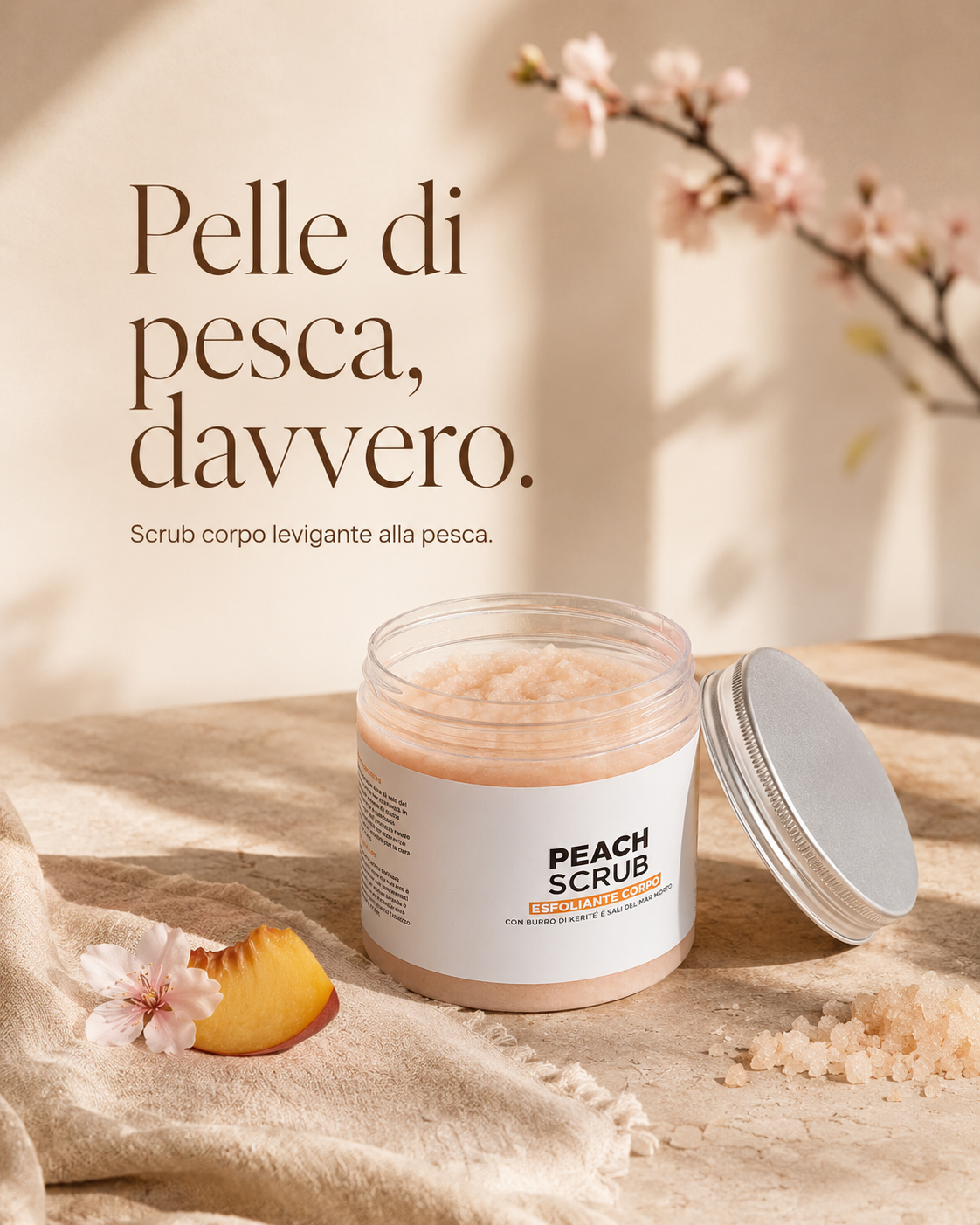 PEACH SCRUB